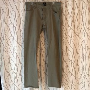 Men's khaki pants - all button closure